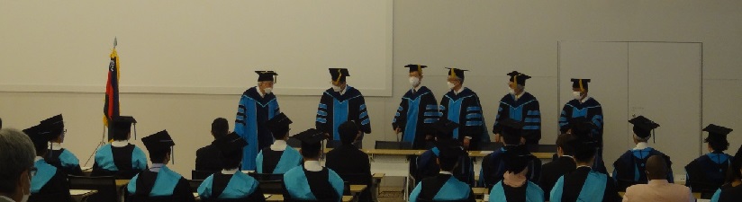 2022年9月の卒業式